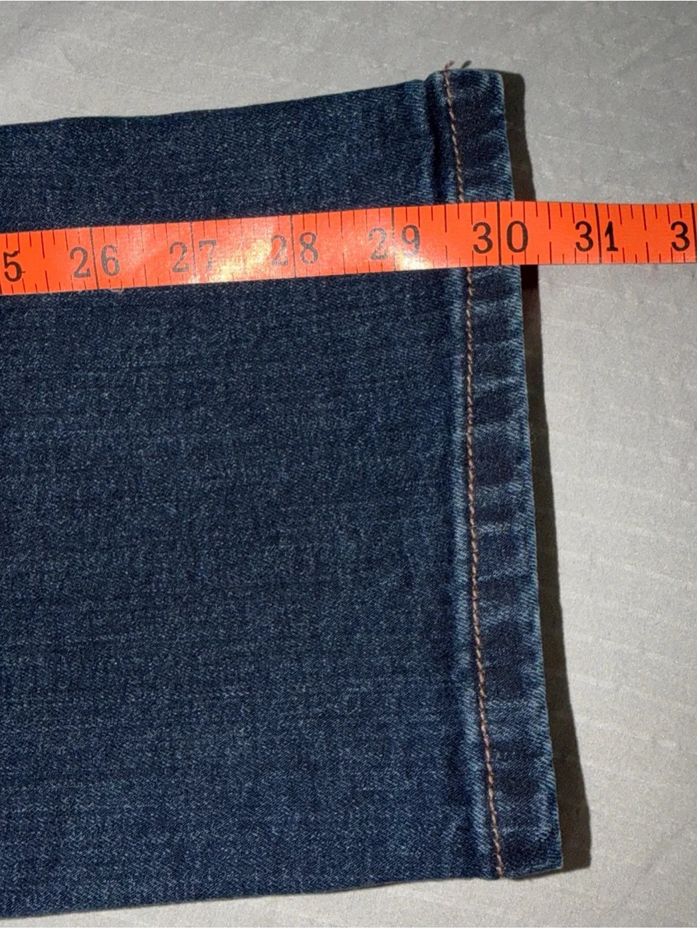 Men's English Laundry Sutton Slim Straight Leg Dark Blue Jeans Size 34x 30